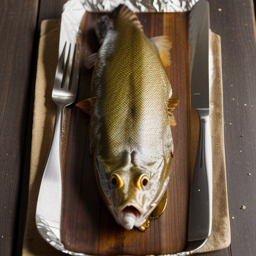 Trout and Vegetables in Foil recipe image