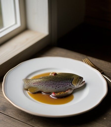 Trout in Wine (Nz recipe image