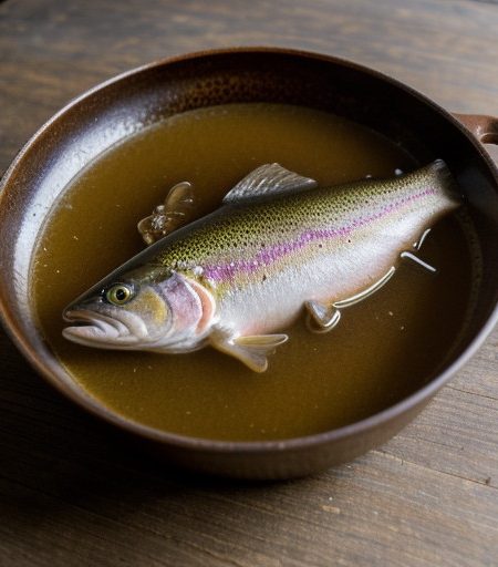 Trout or Bass in Beer Sauce recipe image