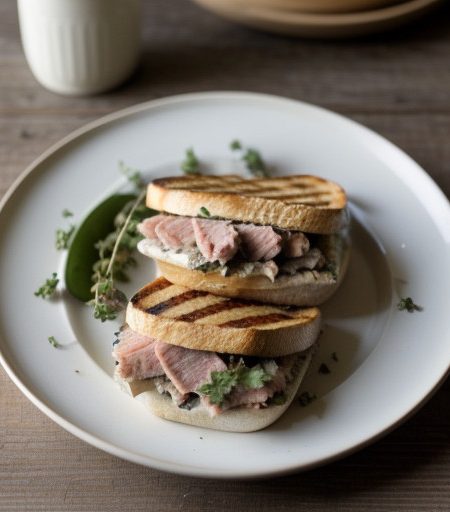 Troy's Grilled Tuna Sandwiches recipe image