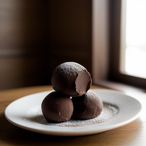Truffes Au Chocolat (Chocolate Truffles recipe image