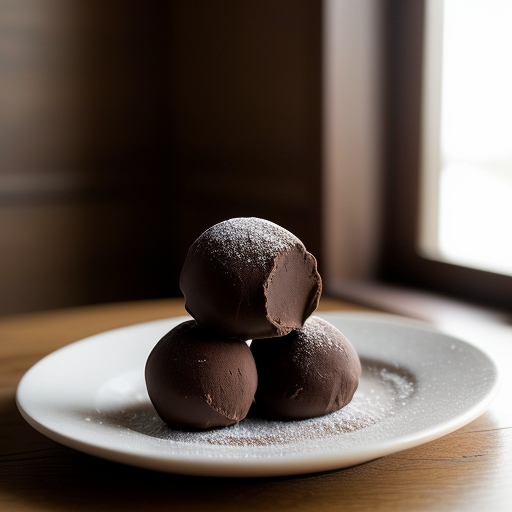 Truffes Au Chocolat (Chocolate Truffles recipe image