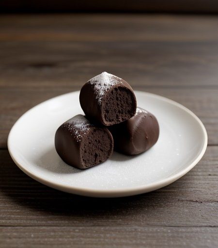 Truffes Au Chocolat (Chocolate Truffles recipe image