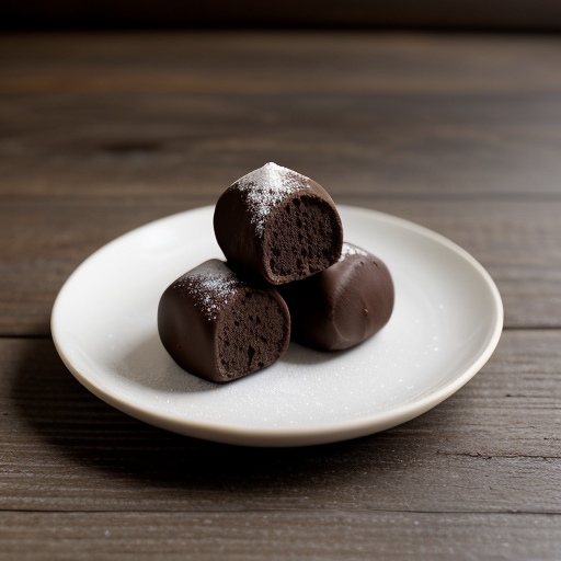 Truffes Au Chocolat (Chocolate Truffles recipe image