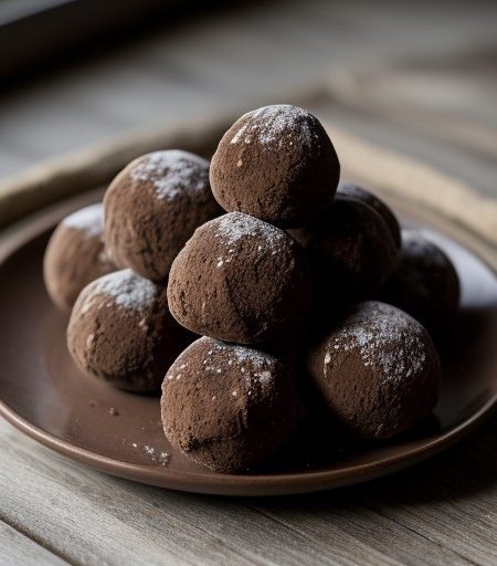 Truffes Pralinees (Praline Truffles recipe image