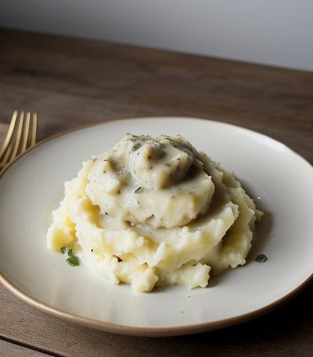 Truffled Mashed Potatoes-Martha Stewart Livin recipe image