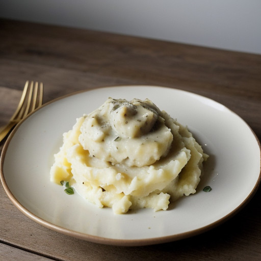 Truffled Mashed Potatoes-Martha Stewart Livin recipe image