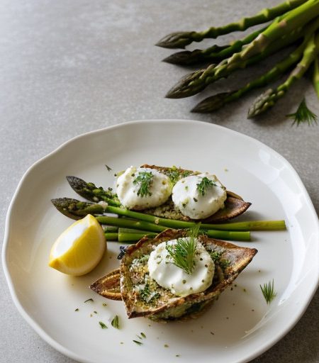 Tulip~ Crab~ & Asparagus Appetizers recipe image
