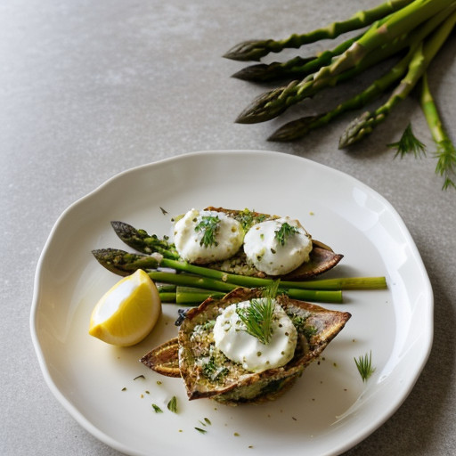 Tulip~ Crab~ & Asparagus Appetizers recipe image