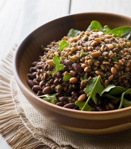 Tumbleweed~ Pinto Bean~ & Wild Rice Salad recipe image