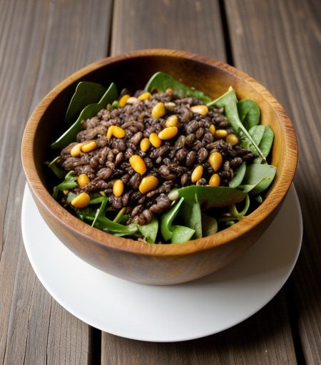 Tumbleweed, Pinto Bean, and Wild Rice Salad recipe image