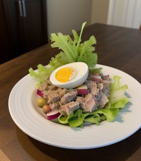 Tuna Apple Salad recipe image
