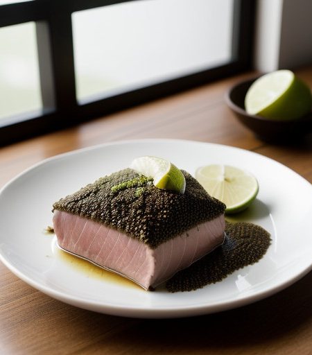 Tuna Au Poivre recipe image