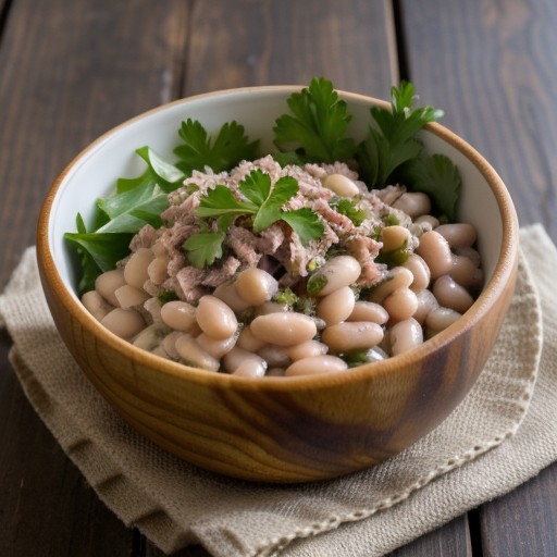Tuna, Beans and Onion Salad recipe image
