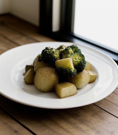 Tuna-Broccoli Potatoes recipe image