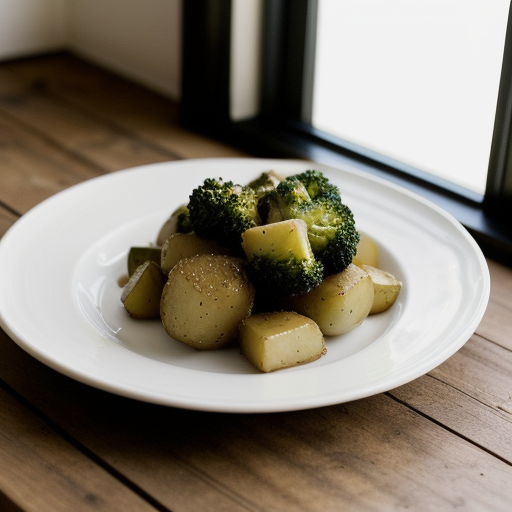 Tuna-Broccoli Potatoes recipe image