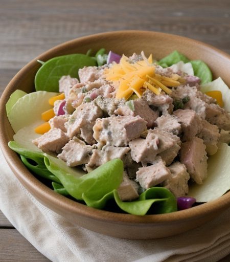 Tuna Cheese Salad recipe image