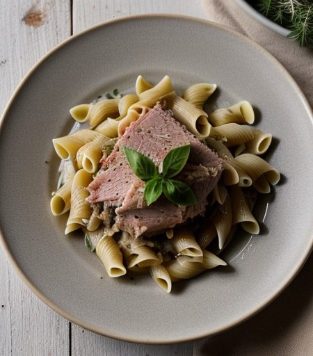Tuna Lemon Pasta recipe image