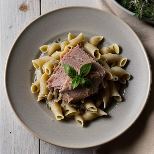 Tuna Lemon Pasta recipe image