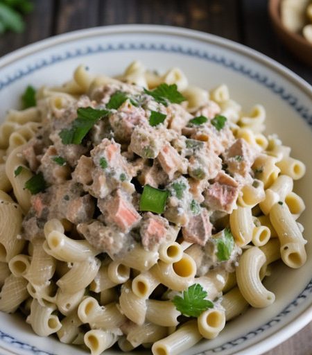 Tuna-Macaroni Supper Salad recipe image