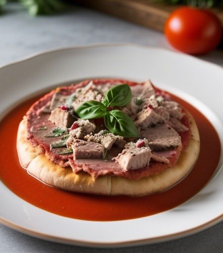 Tuna Melt Pizza recipe image