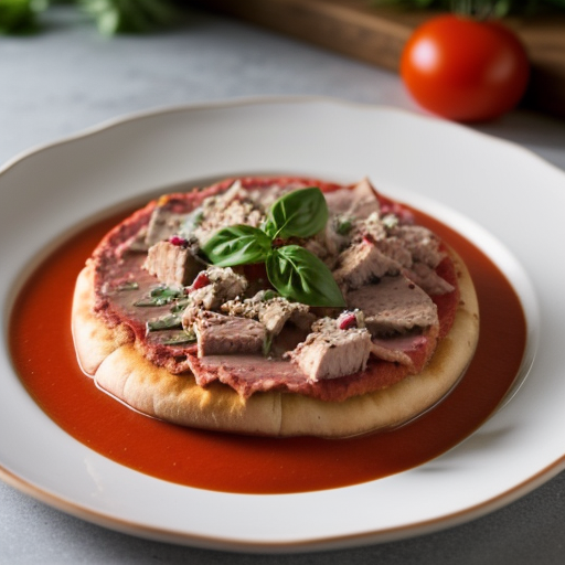 Tuna Melt Pizza recipe image