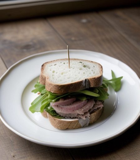 Tuna Nicoise Sandwich recipe image