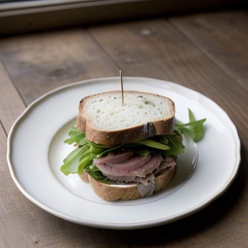 Tuna Nicoise Sandwich recipe image