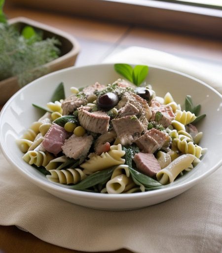 Tuna & Olive Pasta Salad recipe image