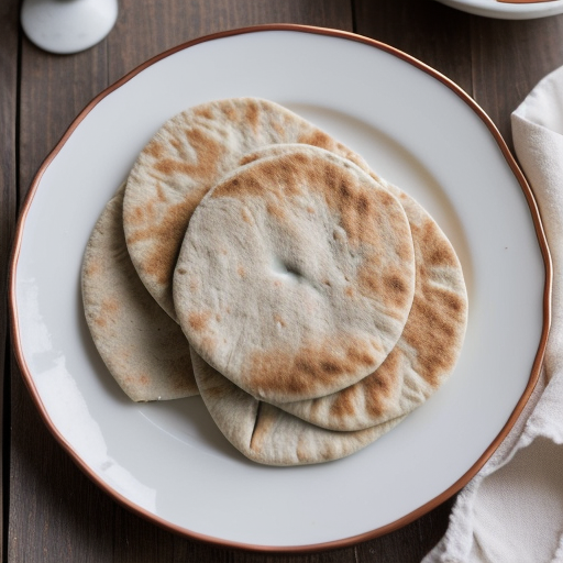 Tuna Pitas With Yogurt & Mustard recipe image