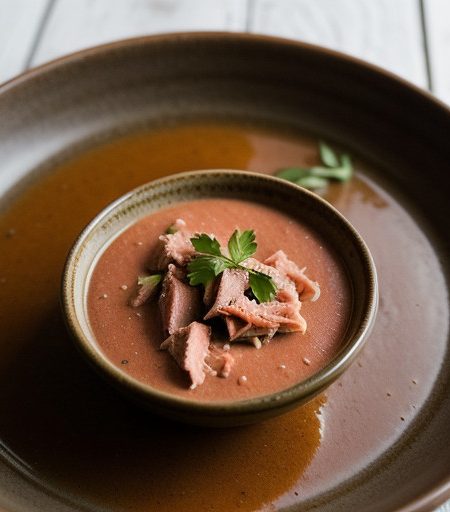 Tuna Sauce With Tomato & Garlic recipe image