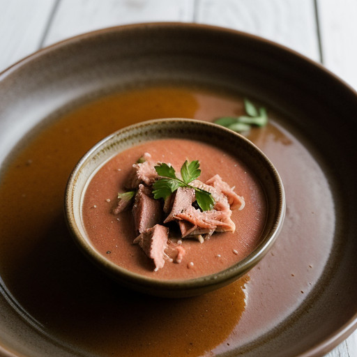 Tuna Sauce With Tomato & Garlic recipe image