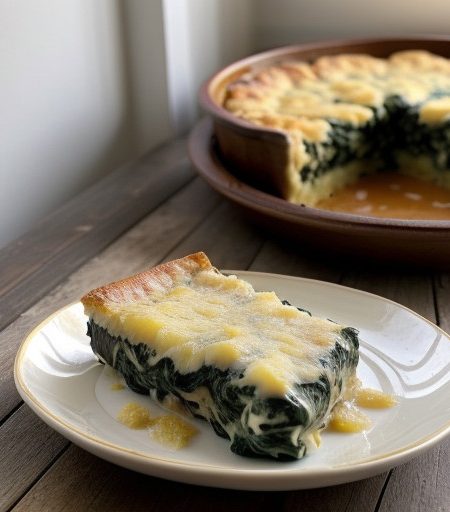 Tuna Spinach Au Gratin recipe image