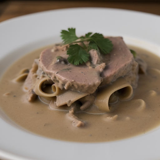 Tuna Stroganoff recipe image