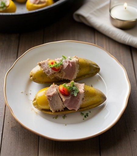 Tuna Stuffed Potatoes recipe image