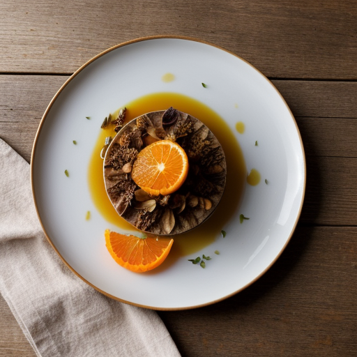 Tuna With Oranges & Shiitakes recipe image