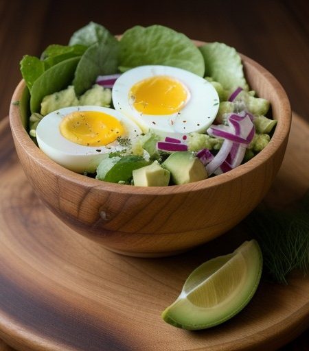 Tuna and Avocado Salad recipe image