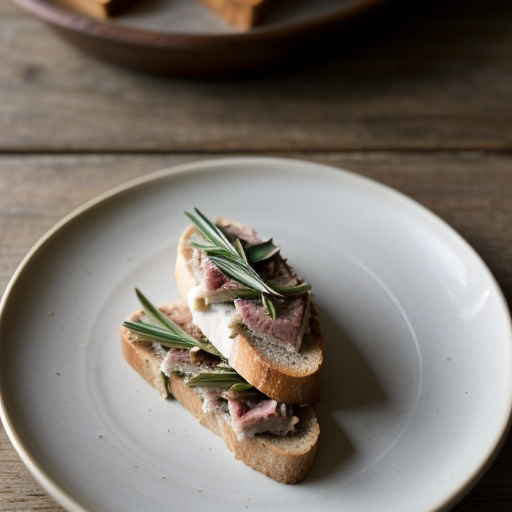 Tuna and Olive Crostini recipe image