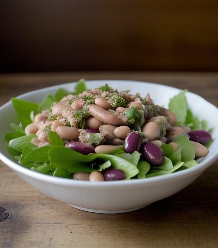 Tuna and White Bean Salad (4.5 PTS recipe image
