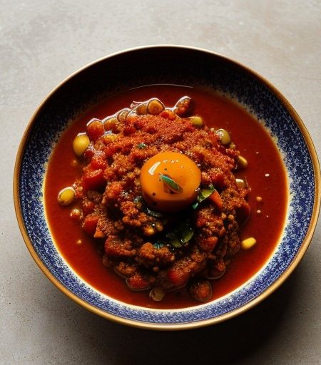Tunisian Sweet and Hot Pepper Tomato Relish recipe image