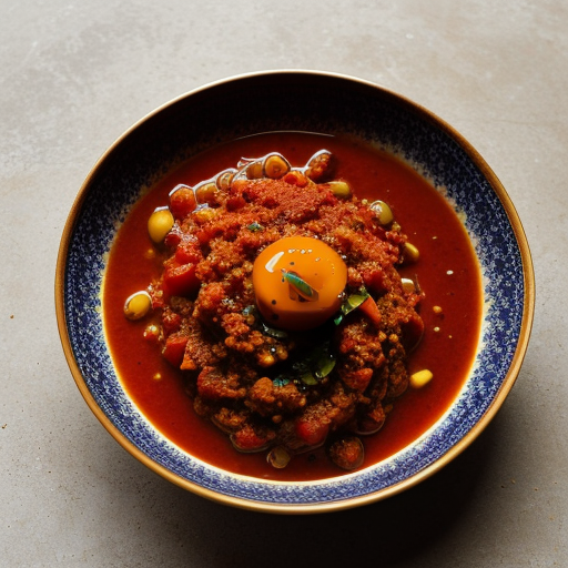 Tunisian Sweet and Hot Pepper Tomato Relish recipe image