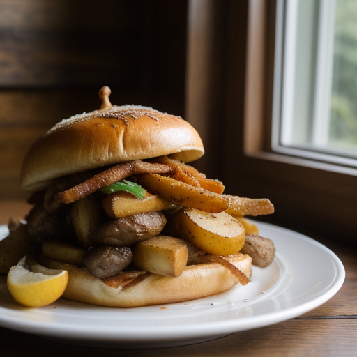 Turbo Dog Chicken With Home Fries recipe image