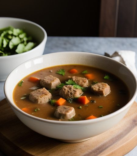 Turkey Albondigas Soup - Bon Appetit recipe image