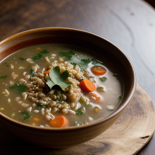 Turkey-Barley Soup recipe image
