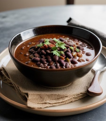Turkey-Black Bean Chili recipe image