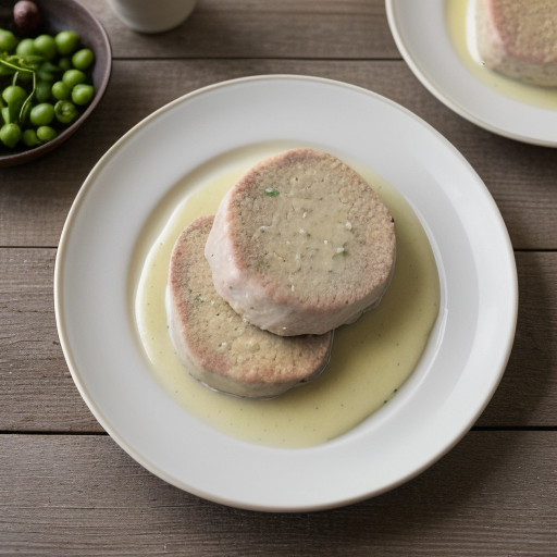 Turkey Breast Cutlets With Lemon & Wine Sau recipe image