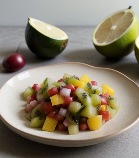 Turkey Breast With Tropical Fruit Salsa ** recipe image