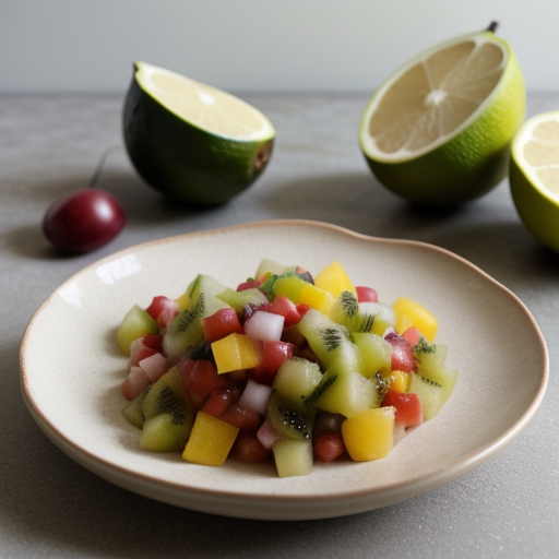Turkey Breast With Tropical Fruit Salsa ** recipe image