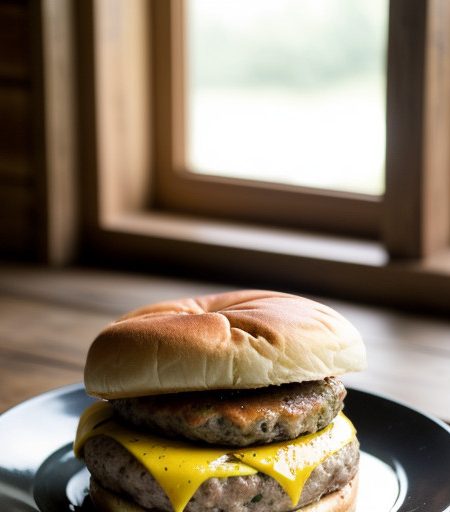 Turkey-Cheddar Burgers recipe image