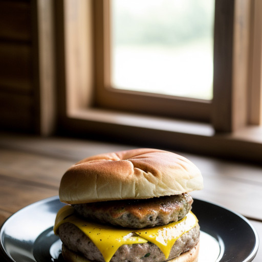 Turkey-Cheddar Burgers recipe image